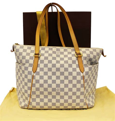 LOUIS VUITTON Damier Azur Totally MM 